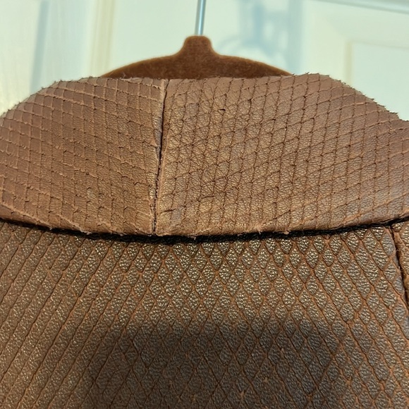 Worth Brown fine leather jacket - Picture 8 of 8